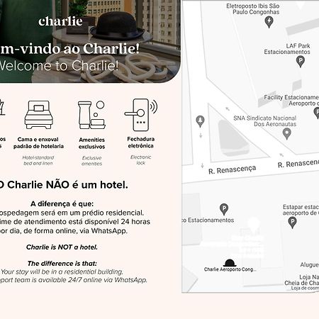 Charlie Aeroporto Congonhas Cgh Apartment Сао Паоло Екстериор снимка